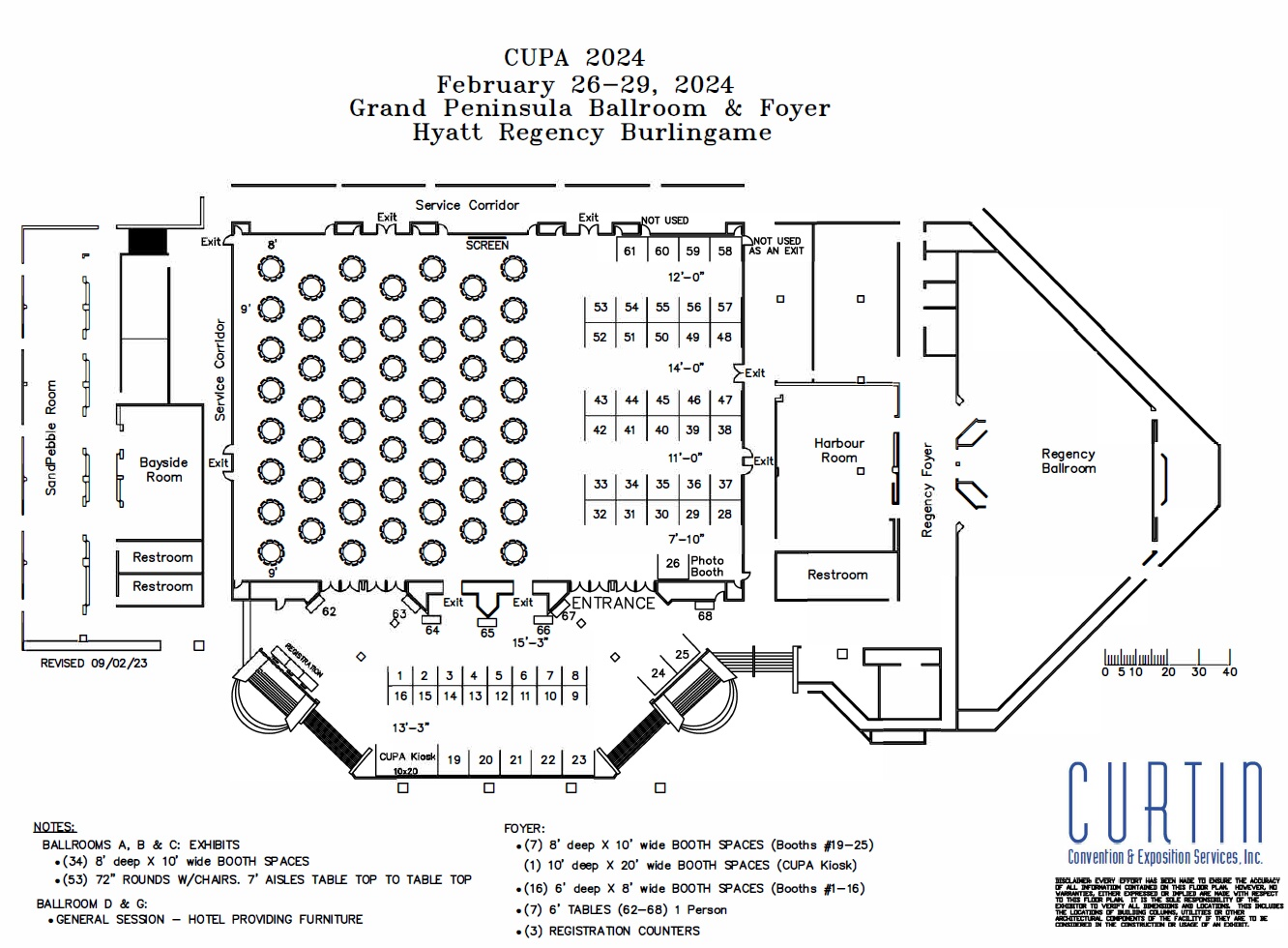 2024 Exhibitor Booth Layout Options